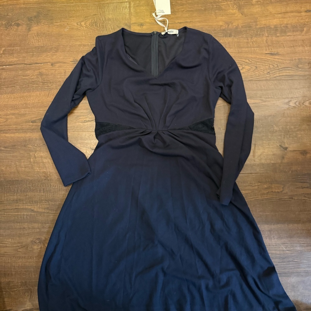 Grace Karin Knit Navy Blue Dress - NEW with tags